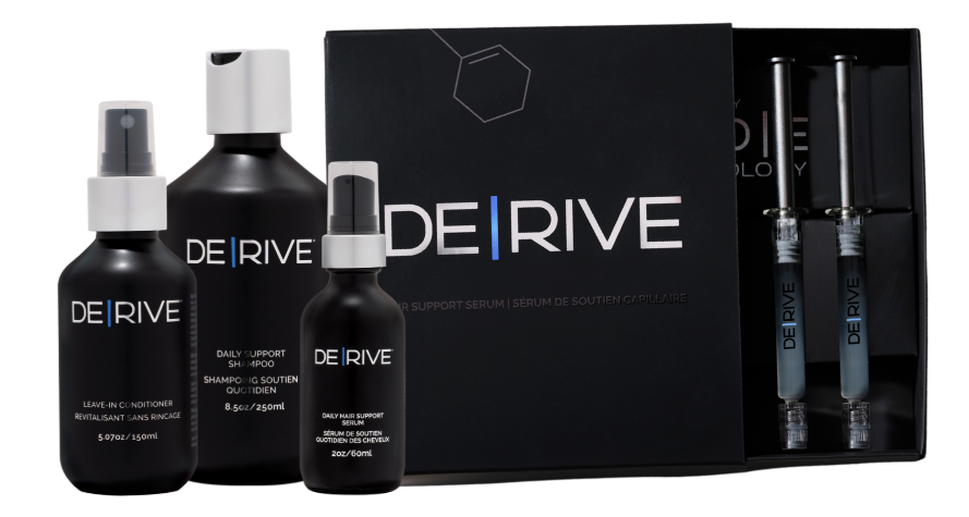 DE|RIVE hear health kit, available at Viradia Plastic Surgery.